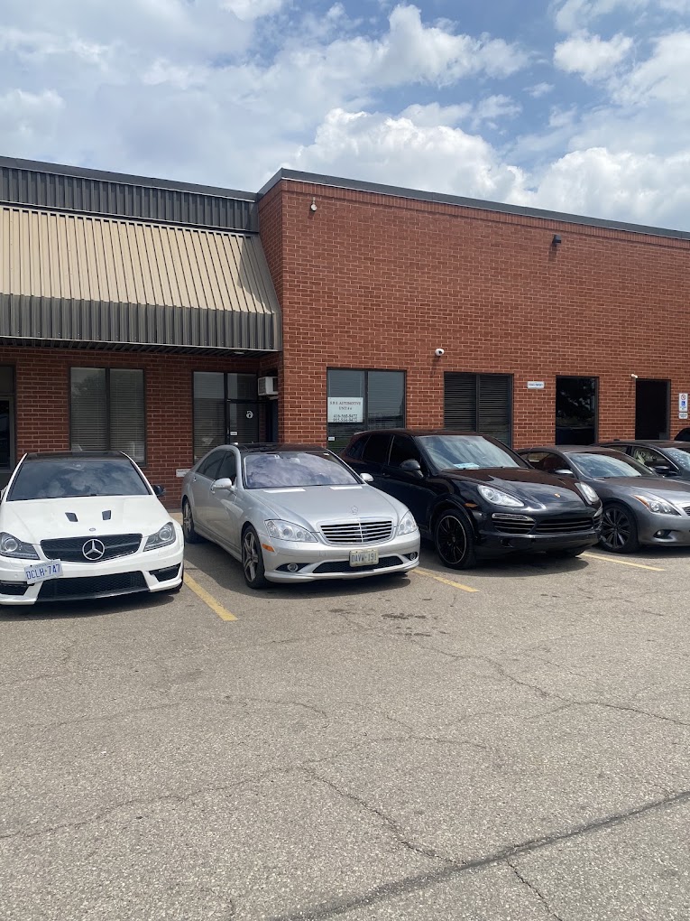 Inside the SBS Automotive shop
